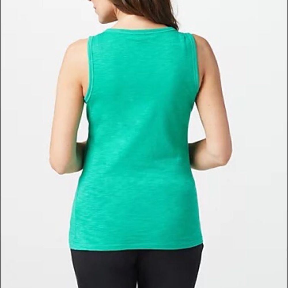 G.I.L.I. Knit Basic Tank w/ Neck Trim - Picture 2 of 3